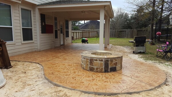 Patio & Fire Pit Installation in Houston, TX (3)