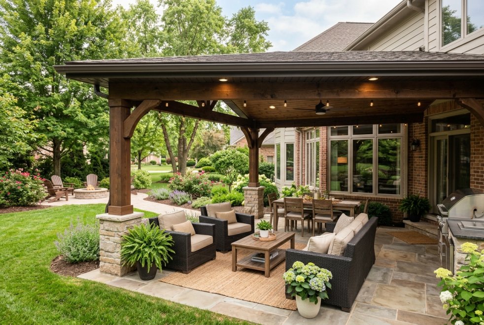 How a Covered Patio Can Transform Your Backyard Into a Functional Living Space