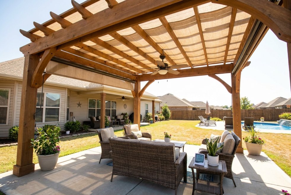 How Patio Covers Help Keep Your Backyard Cool During Katy Summers